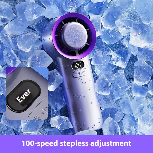 Non-polar Adjustable Small Usb Refrigeration Ice Compress Small Handheld Fan